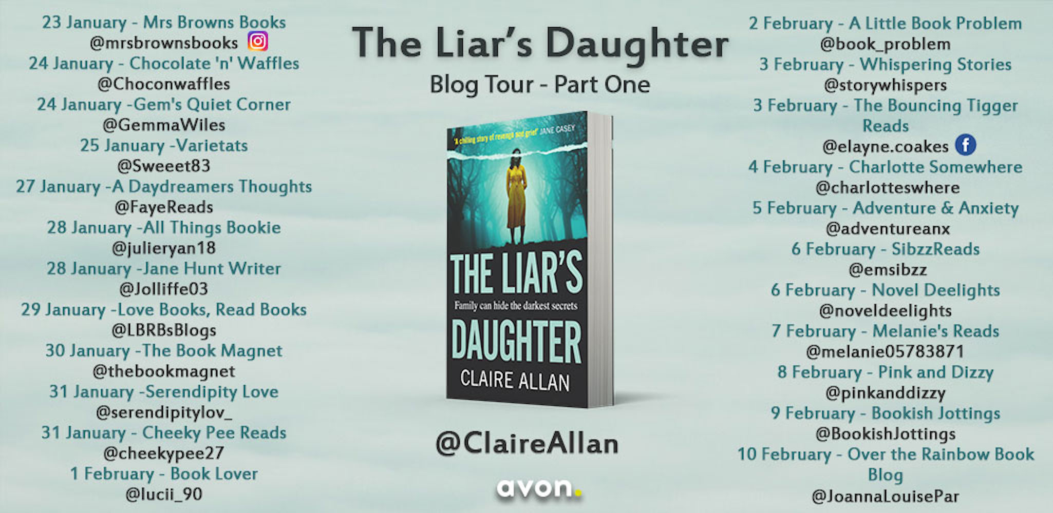 The Liar%27s Daughter Blog Tour P1 banner